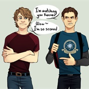 Spiderlad - Peter Parker and Harley Keener