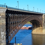Walked Across Eads Bridge, Oldest Bridge Over the Mississippi,
