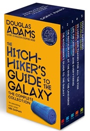 The Hitchhikers Guide to the Galaxy Collection (Douglas Adams)