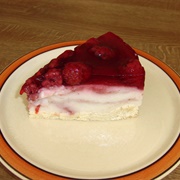 Vegan Strawberry & Raspberry Yoghurt Cream Cake