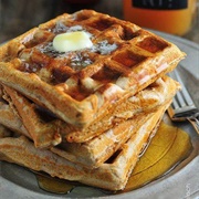 Apple Cinnamon Waffles