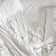 Infrequently Washing Your Bedding