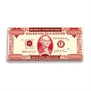 Russell Stover One in a Billion Solid Milk Chocolate Bar