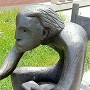 Louis Paul Boon Storyteller Statue, Aalst