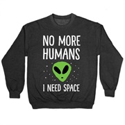 No More Humans Pullover