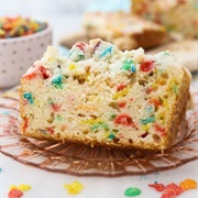 Fruity Pebbles Pound Cake