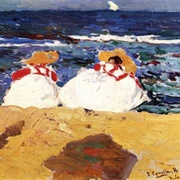 Beach of Valencia (Joaquín Sorolla Y Bastida)