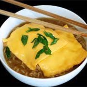 Instant Ramen and American Cheese