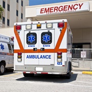 Gone to the ER in an Ambulance