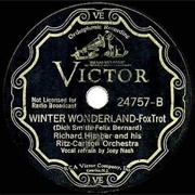 'Winter Wonderland' by Richard Himber & His Orchestra Feat. Joey Nash