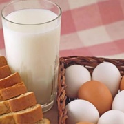 Egg and Soy Milk