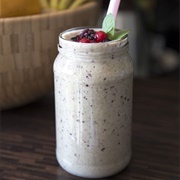 Cranberry Currant and Banana Smoothie