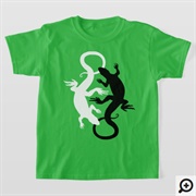 Ying Yang Lizard T-Shirt