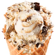 Bruster's Ice Cream Peanut Butter Puddles