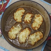 Onion Soup Gratinéed W Cheese