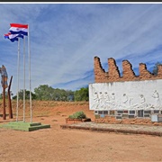 Fortín Boquerón, the Chaco, Paraguay