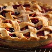 Summer's Bounty Pie With Almond Crust