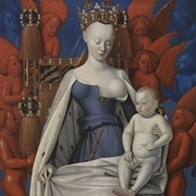 The Melun Madonna (Jean Fouquet)