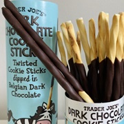 Trader Joe's Dark Chocolate Cookie Sticks