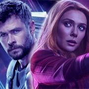 Scarlet Thunder - Thor and Wanda Maximoff
