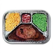 Eaten a Pre-Microwave (Aluminum Tray) TV Dinner