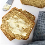 Buttered Whole Grain Barley Toast