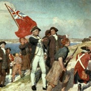 Landing of Captain Cook at Botany Bay, 1770 (Emmanuel Phillips Fox)