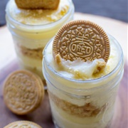 Sweet Delight Cheesecakes Golden Oreo Jar