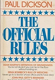The Official Rules (Paul Dickson)