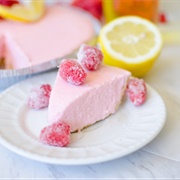 Frosted Raspberry Lemonade Pie