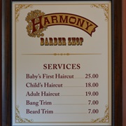 Harmony Barber Shop: Magic Kingdom