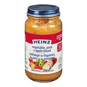 Apple Pork Baby Food