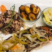 Jamaican Grilled Snapper Escovitch