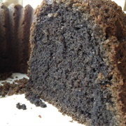 Black Pound Cake