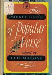 The Pocket Book of Popular Verse (Ted Malone, Ed.)