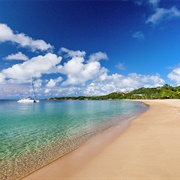 Saline Bay Beach, Mayreau, St Vincent &amp; the Grenadines