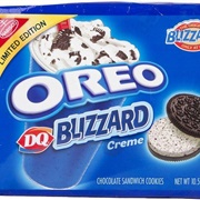 DQ Blizzard Creme Oreo