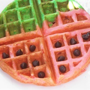 Watermelon Waffles