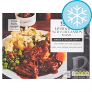 Liver and Bacon With Colcannon Mash