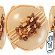 Krispy Kreme Maple Pecan Cheesecake Doughnut