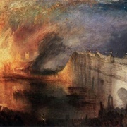 The Burning of the Houses of Lords and Commons, October 16, 1834 (J. M. W. Turner)