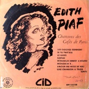 Édith Piaf - Chansons Des Cafés De Paris