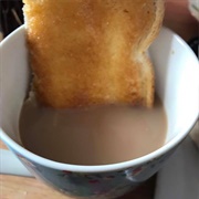 Toast Dipped in Tea
