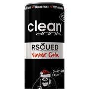 Clean Drink Rscued Vinter Cola