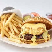 Macaroni and Cheese Burger