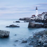 Atlantic Ocean Viewed From Maine