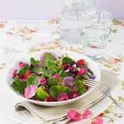 Rose Petal Salad