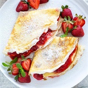 Strawberry Crêpe