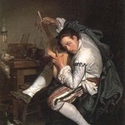 The Guitar Player (Jean-Baptiste Greuze)