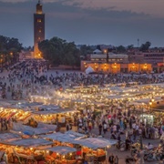 Marrakesh Bazaar, Morocco